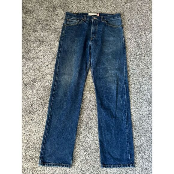 Levi’s Men’s 505 Regular Fit Jeans 34x34 - Picture 7 of 9